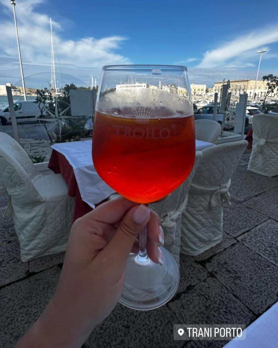 Apartament La Finestra Sul Porto Trani Zewnętrze zdjęcie